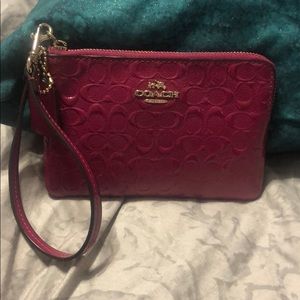 Pink Coach wallet